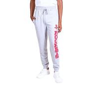 Ultra Game NBA Pantalon de Jogging pour Homme, Homme, DSF5166M, Logo de la Jambe Gauche., m