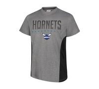 Ultra Game Short Sleeve Tee NBA Active T-Shirt pour Homme, Gris Anthracite chiné