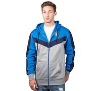 Ultra Game Sweat à Capuche à Fermeture éclair intégrale pour Homme, Motif Chevron NBA Back Cut - Couleur de l'équipe - Contraste - Fermeture éclair - 1 pièce