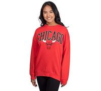 Ultra Game Sweat-Shirt surdimensionné en Polaire Extra Doux pour Femme, Officiel de la NBA