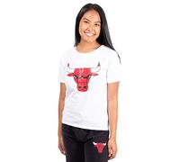 Ultra Game T-Shirt en Jersey Doux pour Femme Petit Blanc