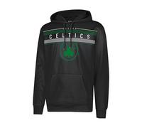 Unk NBA Ghm1461f-Am NBA Midtown Poly Sweat-Shirt à Capuche pour Homme Noir, Homme, GHM1461F-AM, Noir, s
