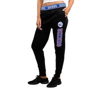 Ultra Game UNK NBA Pantalon de Jogging en Polaire pour Femme FFL3592F NBA avec Bande élastique - Noir/Bleu - Taille XL