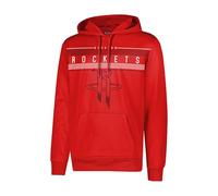 Ultra Game UNK NBA Poly Midtown Sweat à Capuche en Polaire pour Homme, Homme, GHM1461F-HR-Large, Rouge, L