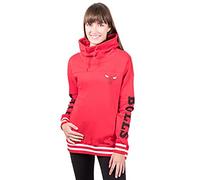Ultra Game UNK NBA pour Femme Fhl3589 F NBA Entonnoir Cou Pull en Laine Polaire Sweat à Capuche, Team Couleur, Femme, FHL3589F, Red