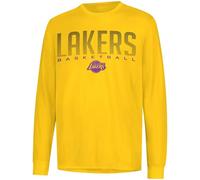 Ultra Game UNK NBA pour Homme Vlm0291 F-am NBA Performances Poly T-Shirt à Manches Longues, Team Couleur, Homme, VLM0291F-AM, Jaune