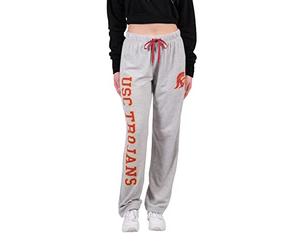 Ultra Game womens Hacci Pajama Pants, Heather Gray, Large