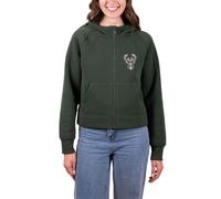 Ultra Game Womens Super Soft Crop Top Full Zip Hoodie Sweatshirt Capuche, Couleur de l'équipe, Small Femme