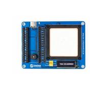 Ultra Haute fréquence UHF RFID Lite Hat pour Raspberry Pi Pico, Lecteur RFID Compact à Faible consommation d'énergie avec écran OLED de 0,9" Lite Lecture et écriture (Version EU/Royaume-Uni)