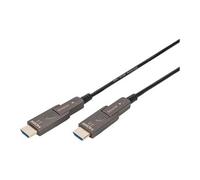 - Ultra High Speed - câble HDMI - 19 pin micro HDMI Type D mâle pour 19 pin micro HDMI Type D mâle - 10 m - fibre optique - noir - Active Optical