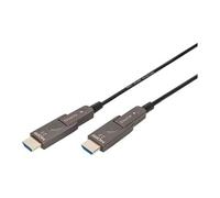 - Ultra High Speed - câble HDMI - 19 pin micro HDMI Type D mâle pour 19 pin micro HDMI Type D mâle - 30 m - fibre optique - noir - Active Optical