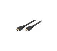 - Ultra High Speed - câble HDMI avec Ethernet - HDMI mâle pour HDMI mâle - 1 m - triple blindage - noir - support 8K, support Dolby DTS-HD Master
