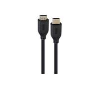 Gembird Câble HDMI 2.1 8K UHD 60Hz 2m, Ethernet, 48 Gbit/s, Contacts Or, Type A Mâle-Mâle, Compatible HDMI, Diamètre 8mm, Noir