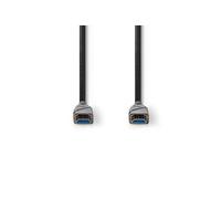- Ultra High Speed - câble HDMI avec Ethernet - HDMI mâle pour HDMI mâle - 30 m - cuivre hybride/fibre optique - noir - support 4K, Active Optical