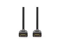 - Ultra High Speed - câble HDMI - HDMI mâle pour HDMI mâle - 3 m - noir - rond, support 10K, support 4K 120 Hz, support pour 8K60Hz