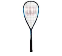 Wilson WRT910430 Raquette de Squash, Ultra Light, Unisexe, Équilibré, Argent/Bleu