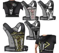 Ultra-Light Running Vest, Breathable Running Vest with Mobile Phone Case and Adjustable Belt for Jogging, Walking & Sports (4)