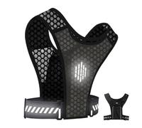 Ultra Light Running Vest with Phone Pocket and Water Bottle Holder Hydration Backpack Reflective Breathable Running Pack for Cycling Night Ŕunning Hiking Climbing Trail Řunning