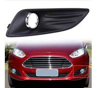 Ultra Light Weight Fog Light Lamp Cover Grille Grill Fit for Ford Fiesta Hatchback 3-Door/5-Door 2012/2013-2016 (Color : 1 Pcs Left)