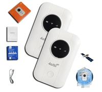 Ultra Link Pocket Unlimited, Ultra Link Pocket Free Satellite Internet in Your Pocket, Router Unlimited Satellite Internet Portable Satellite Internet WiFi for International Travel (2 Pcs)
