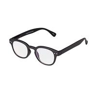 Ultra Lunettes de Lecture Dioptriques pour Adultes Hommes Femmes Lunettes Sans Ordonnance Lunettes Encadrées Lunettes Transparentes Dioptrique (Noir, 2.50, diopters)
