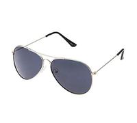 Ultra Lunettes de Soleil Pilot - Monture Argentée avec Verres Noirs Hommes et Femmes Cadre en Métal Style Classique des Années 80 Femmes Hommes Protection UV400 Pilote Navigateur