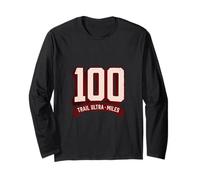 Ultra Marathon 100 Trail Vintage Varsity Manche Longue