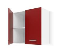 Générique Meuble haut de cuisine ULTRA L 60 cm Rouge mat