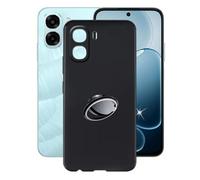 Ultra-Mince Antichoc Souple Silicone Coque pour Oppo A6x 4G (6.75"), avec Rotation 360 Degrés Anneau Support, TPU Bumper Housse Etui pour Oppo A6x 4G - SH3