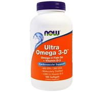 Ultra Omega 3-D- 600 Epa/300 Dha (180 Softgels) - Now Foods