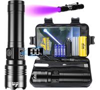 Ultra Powerful Led Flashlight,1000000 Lumens Flashlight,Usb Rechargeable Flashlight,Ultra Powerful Led Flashlight,Long Range Tactical Torch Ipx6 Waterproof For Camping