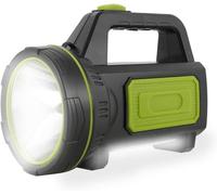 Ultra Powerful Usb Rechargeable Led Torch 13500 Lumens 6000 Mah With Side Light Waterproof High Power Flashlight For Emergency Hunting Hiking Camping (With Side Light)