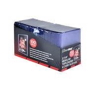 Ultra Pro 3 X 4 Toploaders And Clear Sleeves For Collectible Trading Cards (Includes 100 Toploaders And 100 Sleeves)