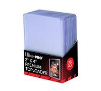 Ultra Pro -330442 - Toploader Premium - Protèges Cartes 3" X 4" - Transparent - 25 Pièces