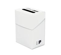 Boîte de rangement pour cartes - ULTRA PRO - Deck Box White - Jusqu'à 80 cartes - Blanc