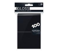 Ultra Pro Housse de protection 330487 pour jeu de cartes Noir uni 100 pièces
