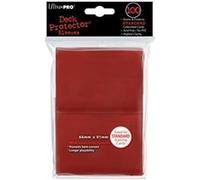 Ultra pro - 330490 - jeu de cartes - housse de protection - red solid - 100 pièces G
