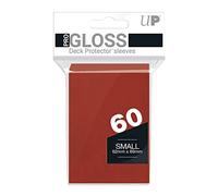 Ultra Pro - 330521 - Jeu De Cartes - Housse De Protection - Petit - Rouge - 60 Pièces - D10