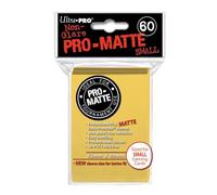 Ultra Pro Deck Protector Lot de 10 Paquets de 60 Protections de Pont Pro Matte-Petite Jaune Mixte Adulte, Multicolore, Taille Unique