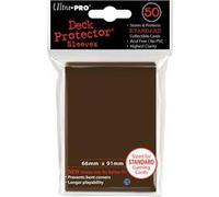 Ultra Pro 50 Pochettes Deck Protectors Solid Marron