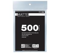 Ultra PRO - 500 ct Clear PRO-Matte Standard Card Sleeve Protection & Store Cartes à Collectionner, Cartes de sport, MTG, D&D, dimensionnées pour s'adapter aux cartes de taille standard, finition mate