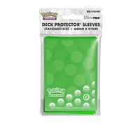 Ultra Pro - 65 Protège-cartes Pokémon taille Standard - Type Plante