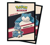 Ultra Pro - 65 Protège-Cartes (Sleeves) Pokémon - Ronflex & Goinfrex (Ultra Pro)