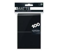 100 protèges cartes noirs 66x91mm PRO-MATTE