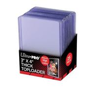 Toploader Thick Clear X25 / Ultra Pro