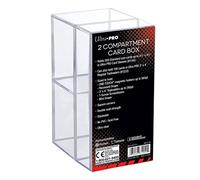 Ultra Pro 81251 - Boîte à 2 Compartiments Transparent