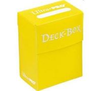 Ultra Pro - 82476 - Jeu De Société - Boîte De Rangement Pour 75 Cartes Protégées - Jaune