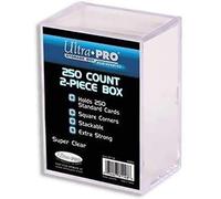 Ultra Pro All Team 2-Piece Storage Box Boîte de Rangement Homme, Claire, 250 Count