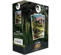 Ultra PRO - Bob Ross Mountain Retreat 105ct APEX™ Deck Protector Sleeves, Bob Ross Collectibles, Art-Themed Card Sleeves, Trading Card Accessories, Mountain Retreat Card Protectors, Vibrant Card