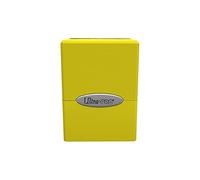 Ultra Pro - Boîte de rangement - Cubique satinée - Jaune citron